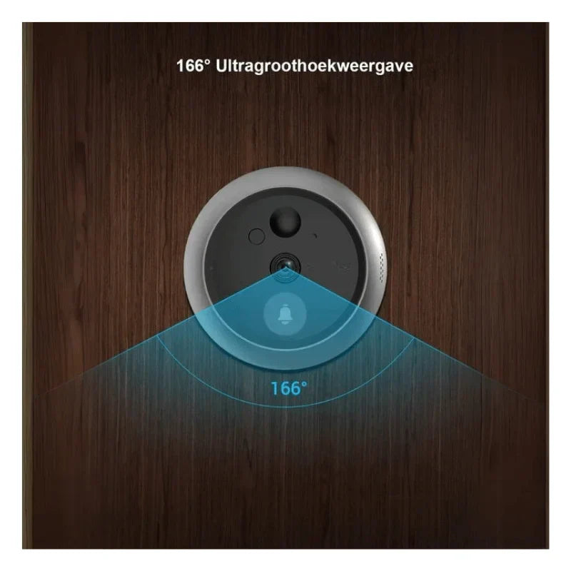 Campanello con Telecamera – Videocitofono Senza Fili – Batteria 5000mAh